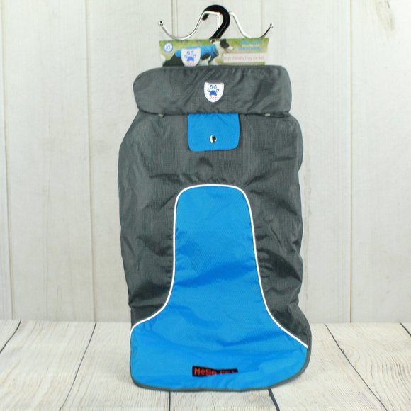 Mega Pet Other - Mega Pet Gray Blue Insulated Waterproof Dog Jacket Size XL -19 Inches Long